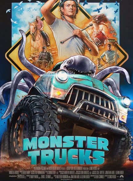 دانلود فیلم ماشین های هیولا Monster Trucks (2016)