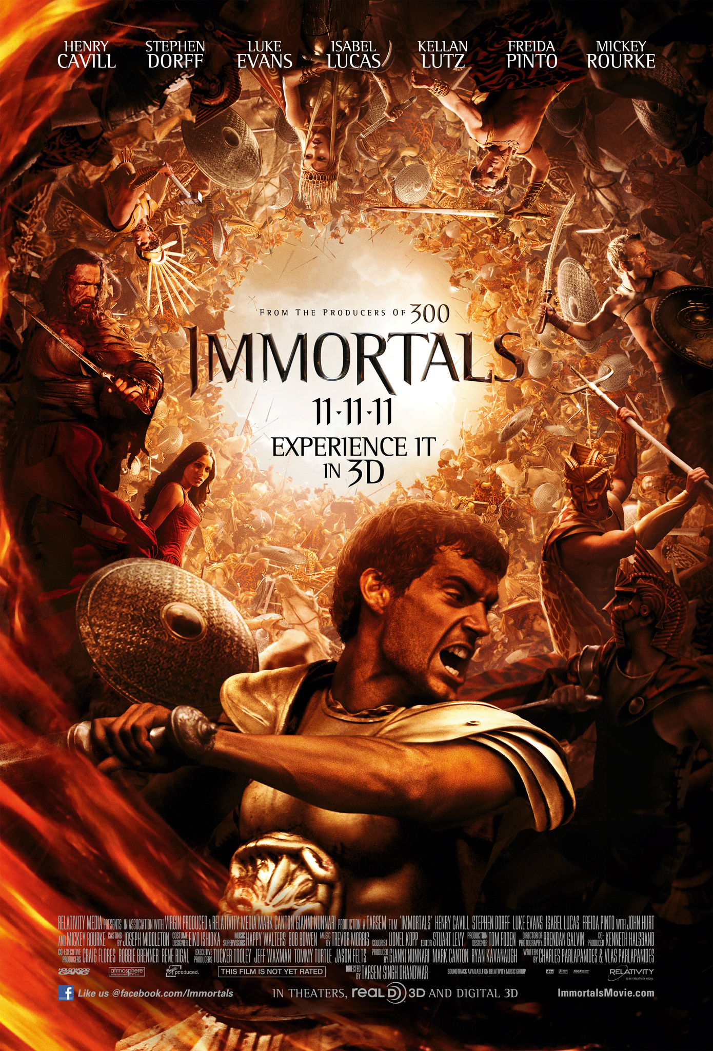 دانلود فیلم فناناپذیران Immortals 2011