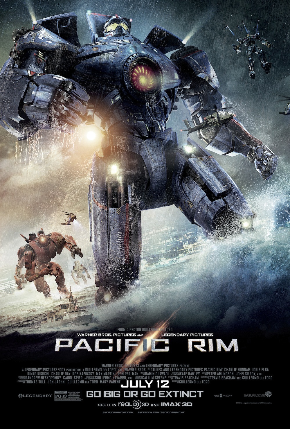 دانلود فیلم حاشیه اقیانوس آرام Pacific Rim ( 2013 )