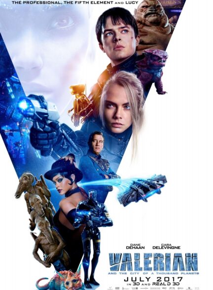 دانلود فیلم والرین و شهر هزار سیاره Valerian and the City of a Thousand Planets ( 2017 )