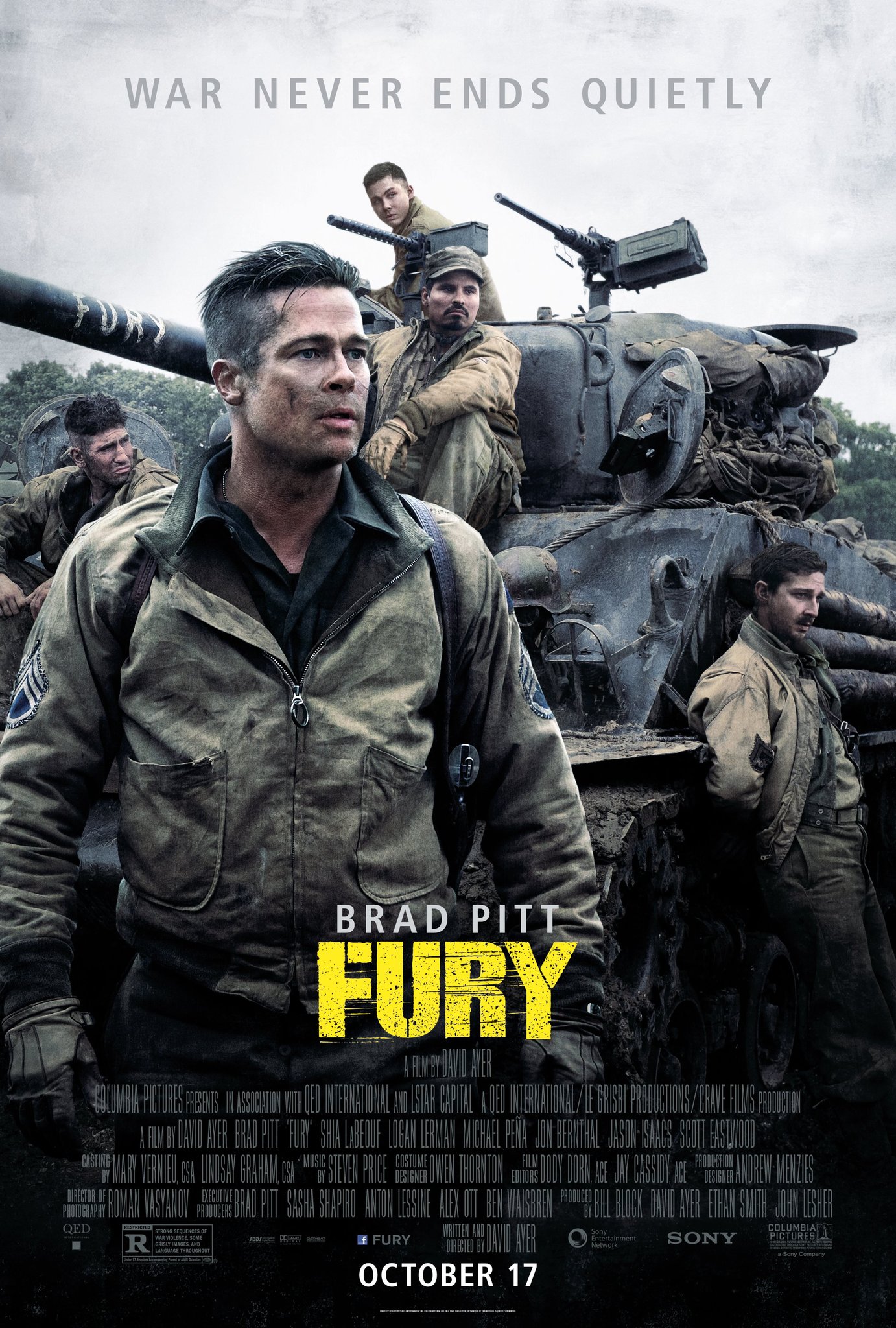 دانلود فیلم خشم Fury ( 2014 )