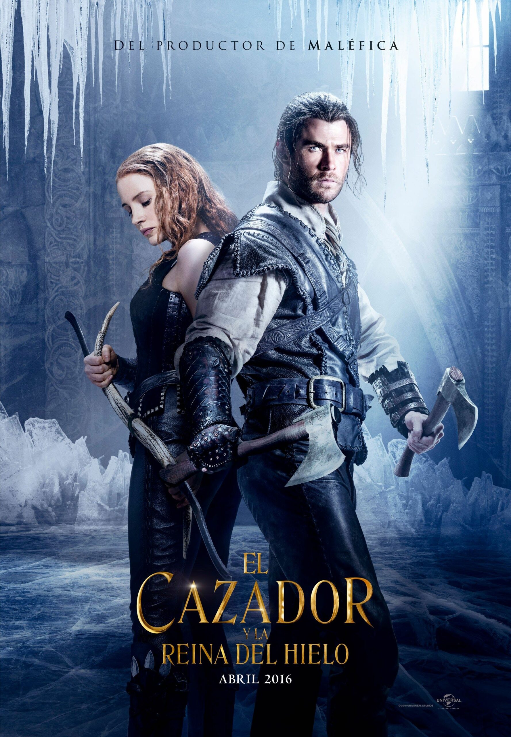 دانلود فیلم شکارچی : جنگ زمستان (2) The Huntsman: Winter’s War 2016 سفید برفی و شکارچی