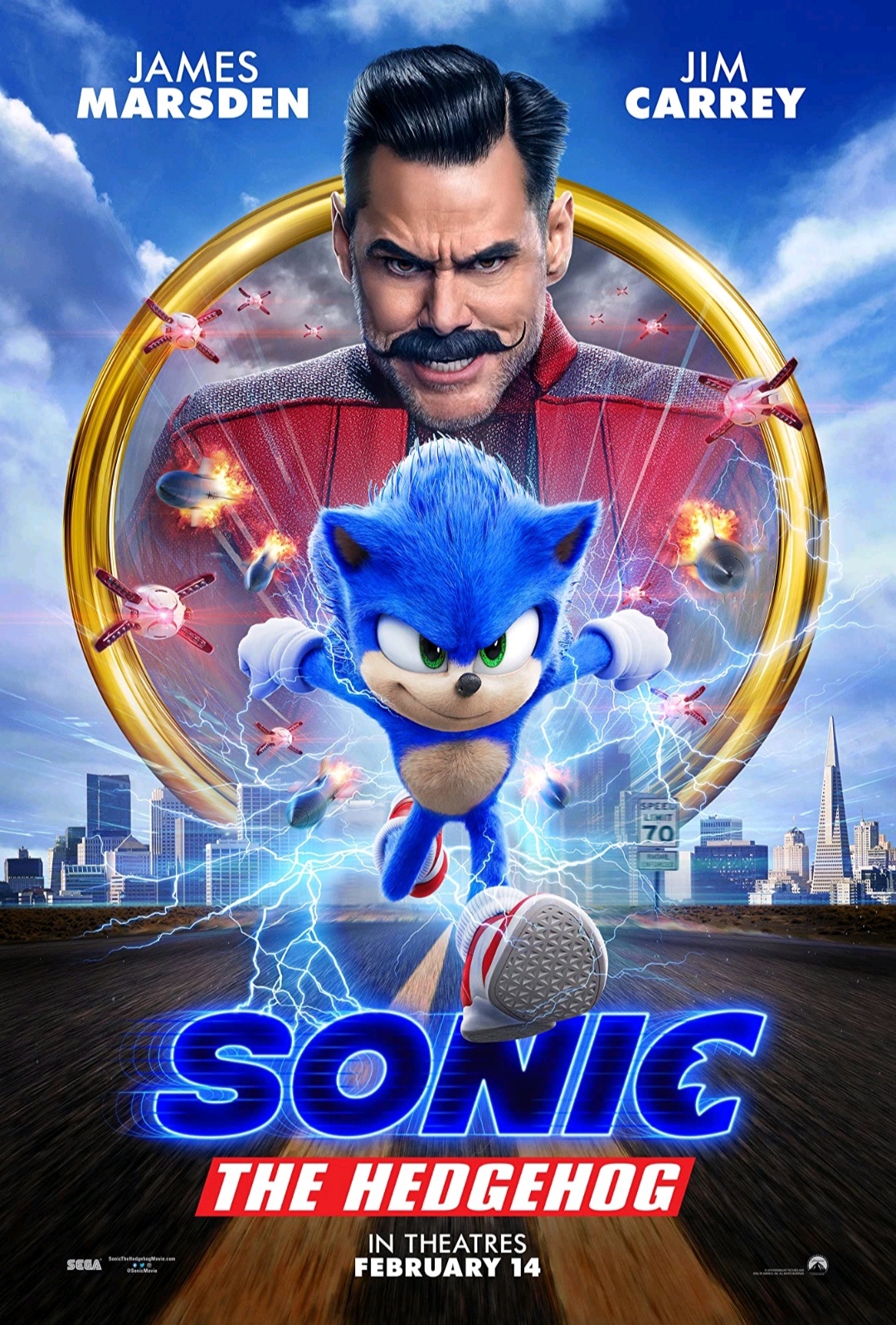 دانلود فیلم سونیک خارپشت Sonic the Hedgehog ( 2020 )