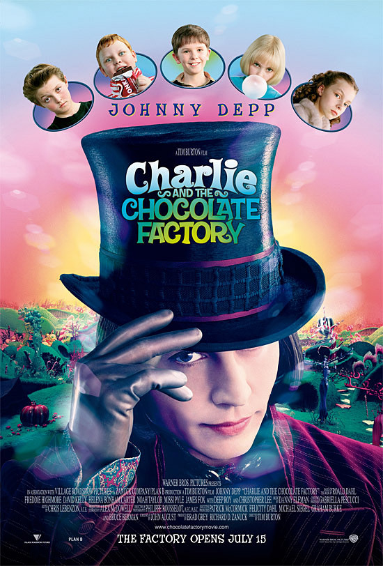 دانلود فیلم چارلی و کارخانه شکلات سازی Charlie and the Chocolate Factory ( 2005 )