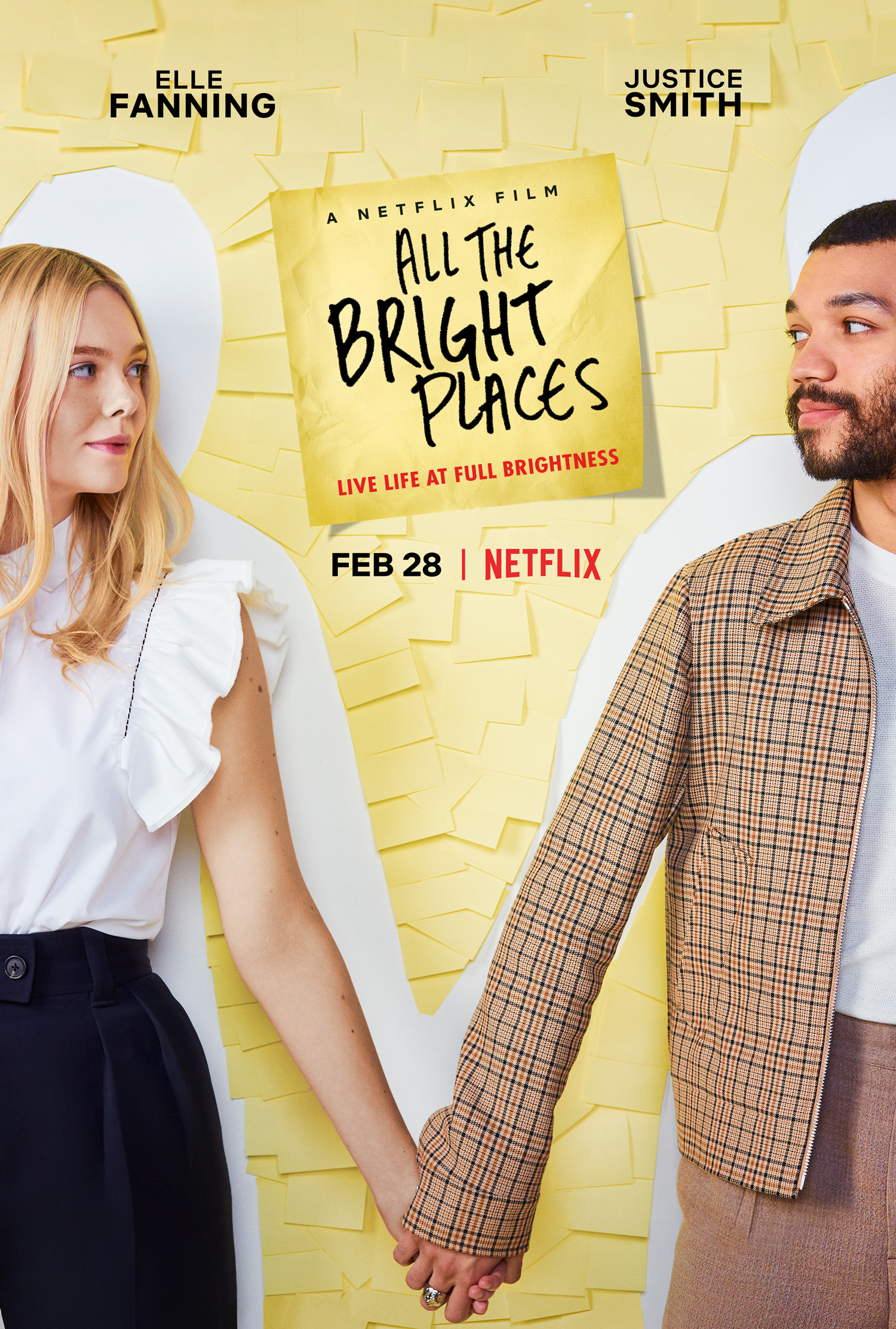 دانلود فیلم جایی که عاشق بودیم All The Bright Places.2020