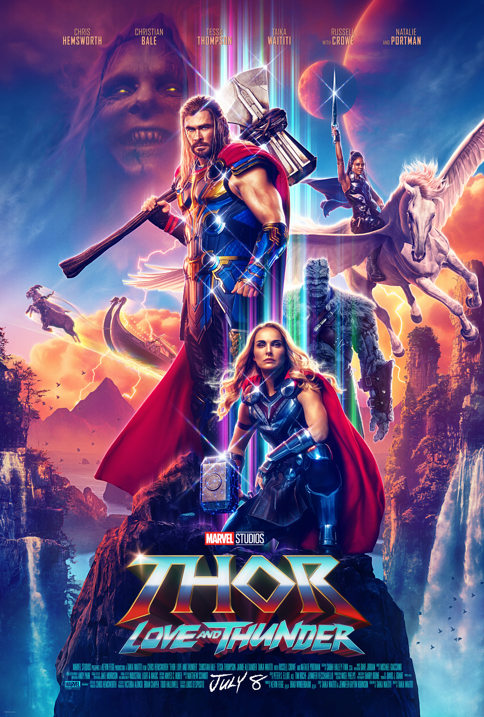 دانلود فیلم ثور: عشق و تندر Thor: Love and Thunder ( 2022 )