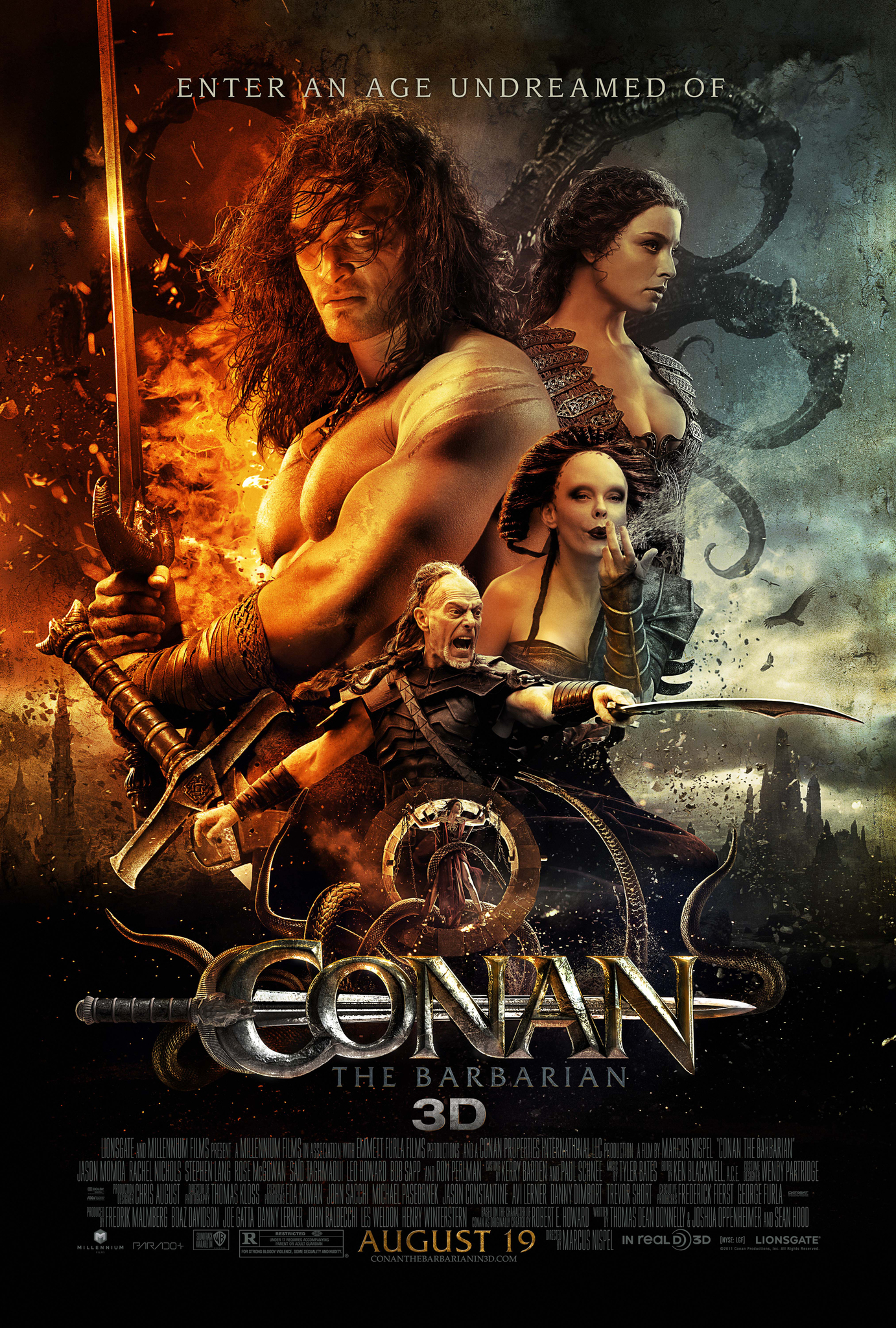 دانلود فیلم کونان بربر  Conan the Barbarian 2011