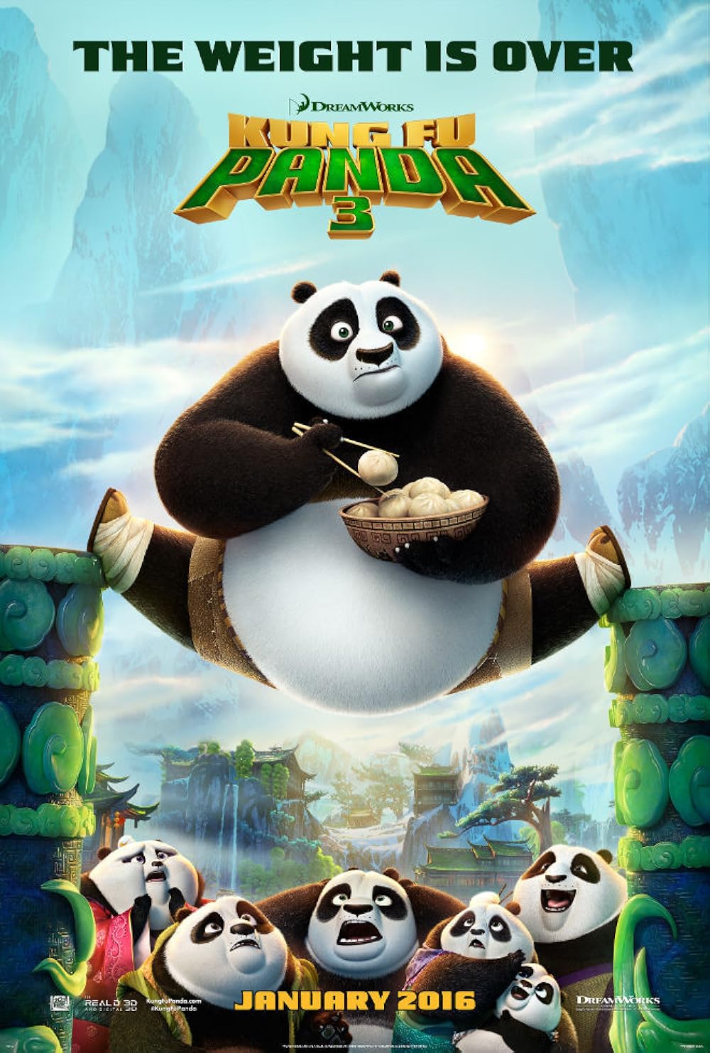 مجموعه کامل پاندای کونگ فوکار Kung Fu Panda