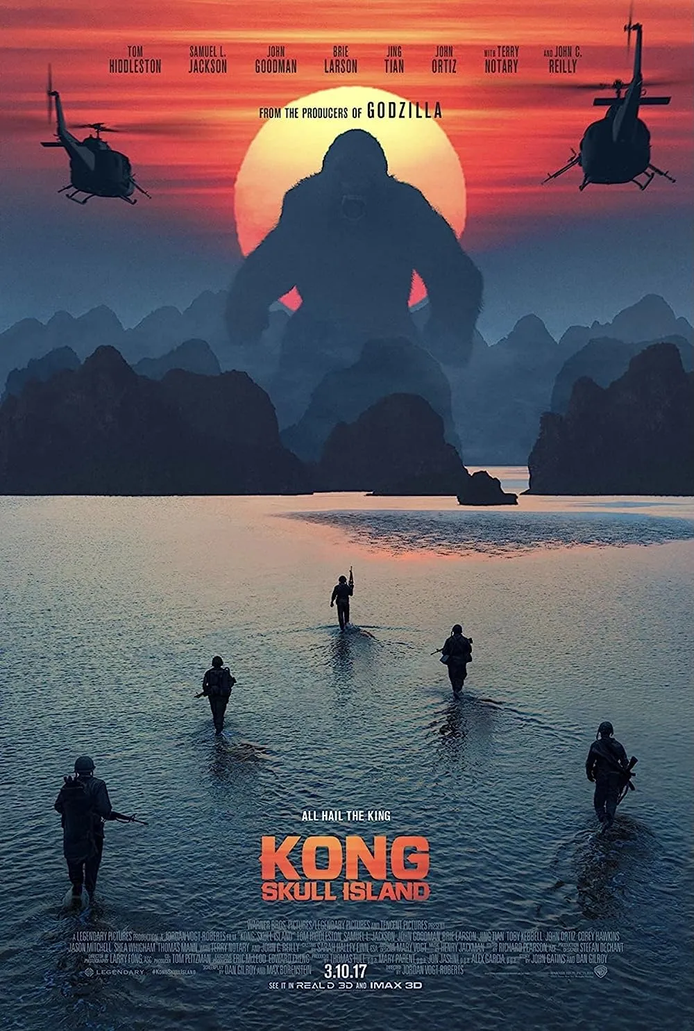 دانلود فیلم کینگ کونگ: جزیره جمجمه Kong:skull island 2017