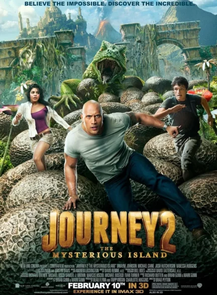 دانلود فیلم سفر به جزیره اسرار آمیز Journey:the mysterious island 2012