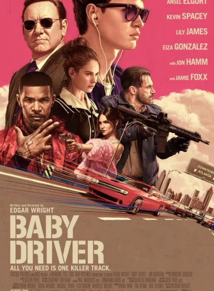 دانلود فیلم بچه راننده Baby Driver 2017