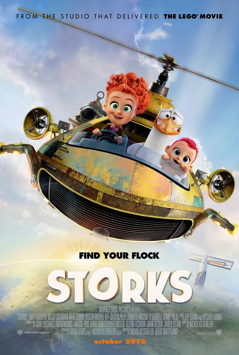 انیمیشن لک لک ها Storks 2016