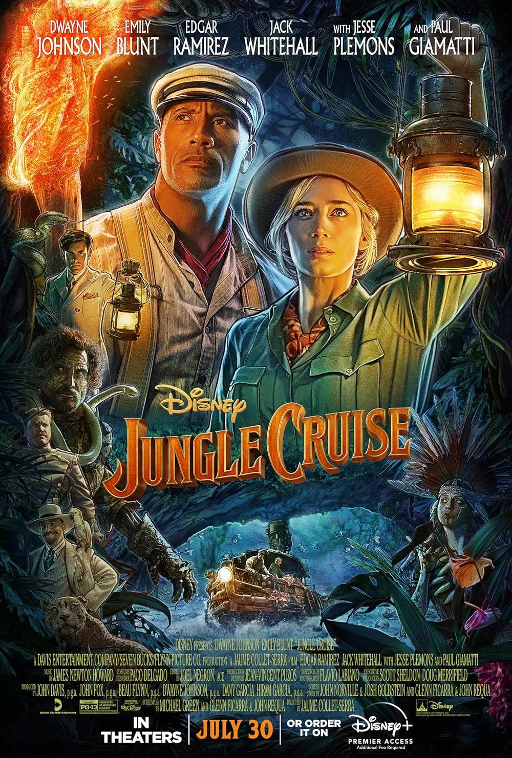 دانلود فیلم ماجراجویی در جنگل Jungle Cruise 2021