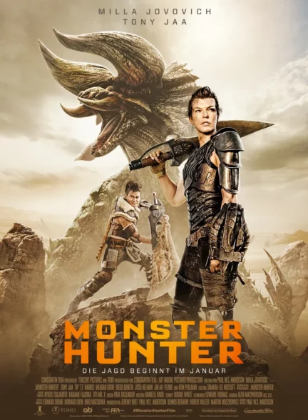 دانلود فیلم شکارچی هیولا Monster Hunter 2020