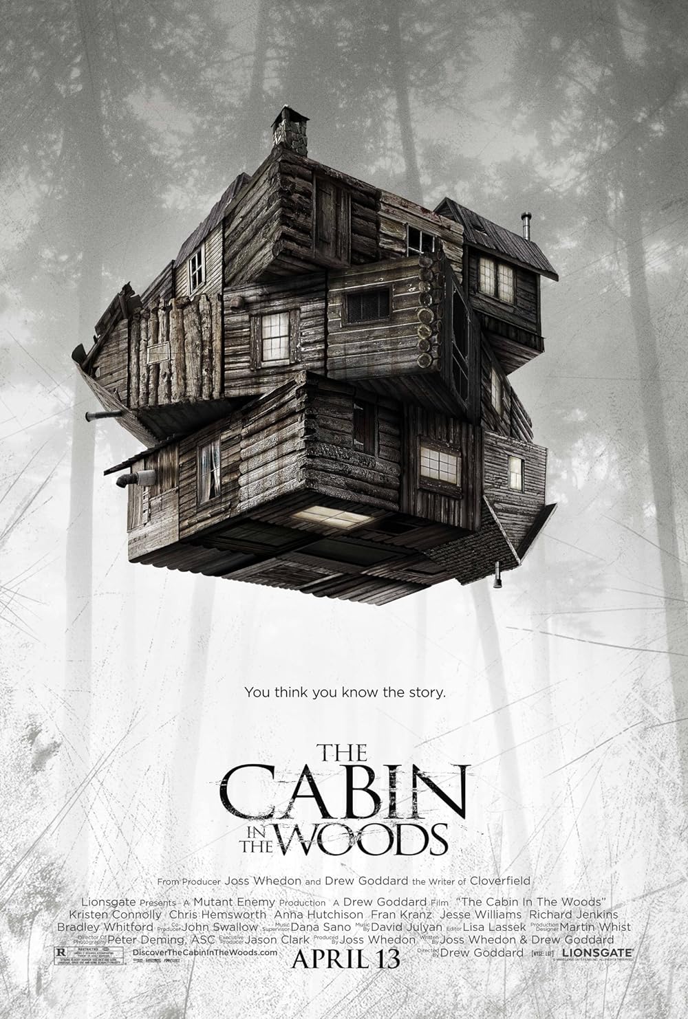 دانلود فیلم کلبه ای در جنگل The Cabin in the Woods ( 2012 )