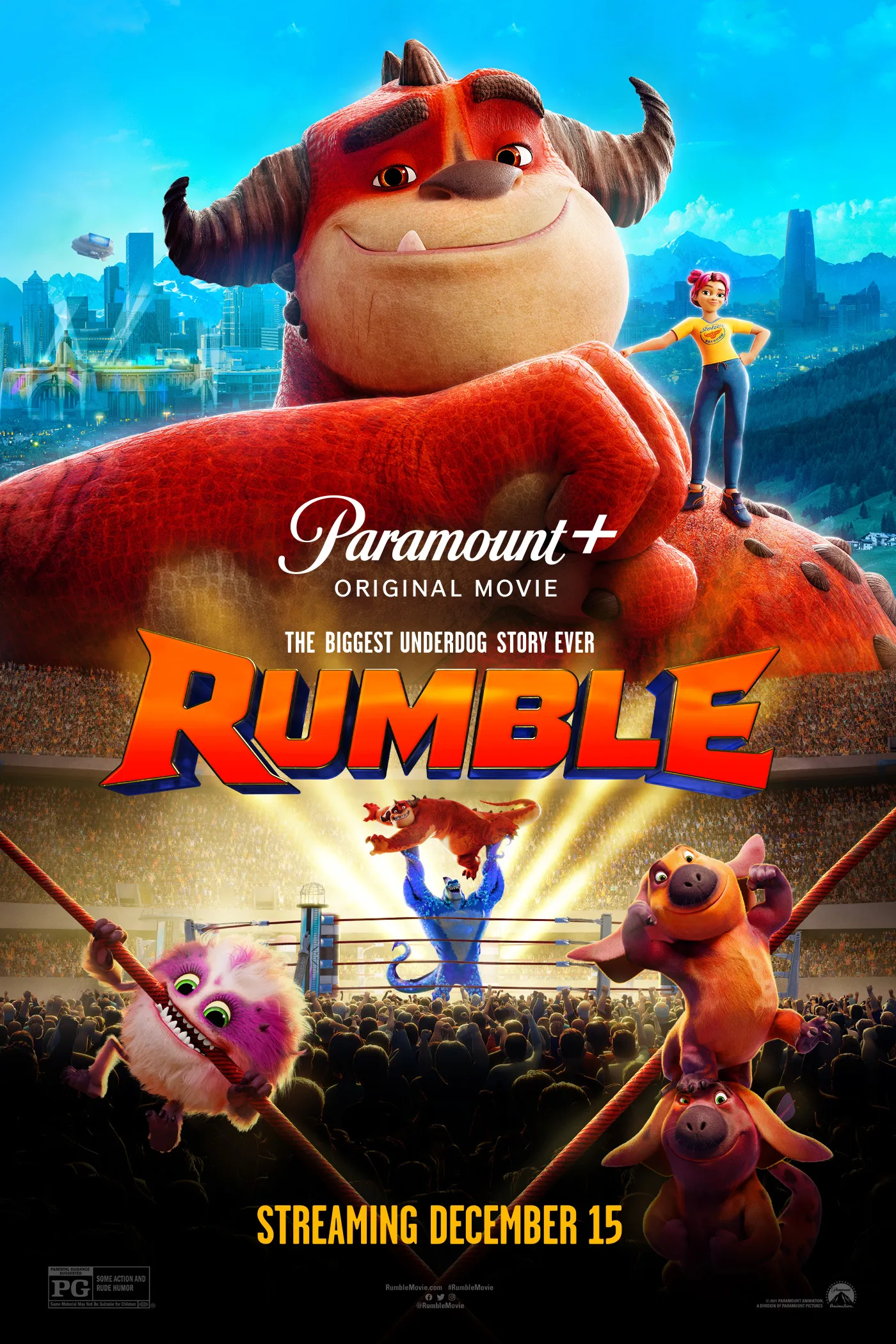 دانلود انیمیشن رامبل Rumble 2022