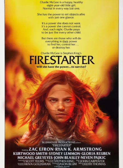 دانلود فیلم آتش‌ افروز Firestarter 2022