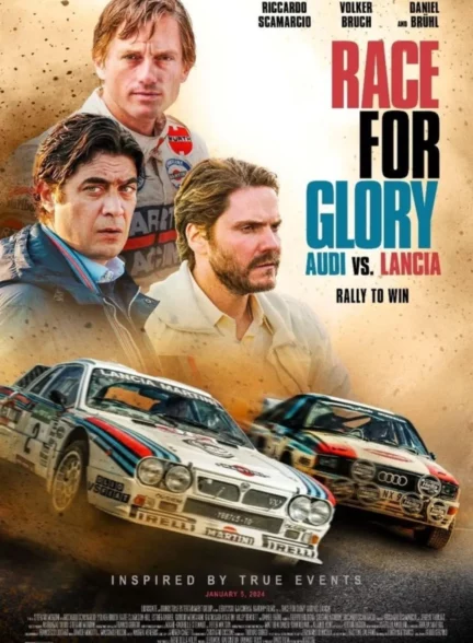 دانلود فیلم نبرد برای عظمت: آئودی در برابر لانچیای Race for Glory: Audi vs. Lancia ( 2024 )