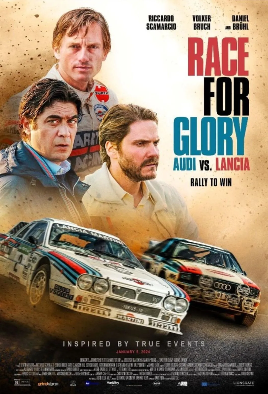 دانلود فیلم نبرد برای عظمت: آئودی در برابر لانچیای Race for Glory: Audi vs. Lancia ( 2024 )