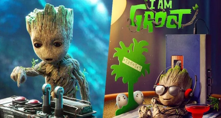 دانلود انیمیشن من گروت هستم  I Am Groot