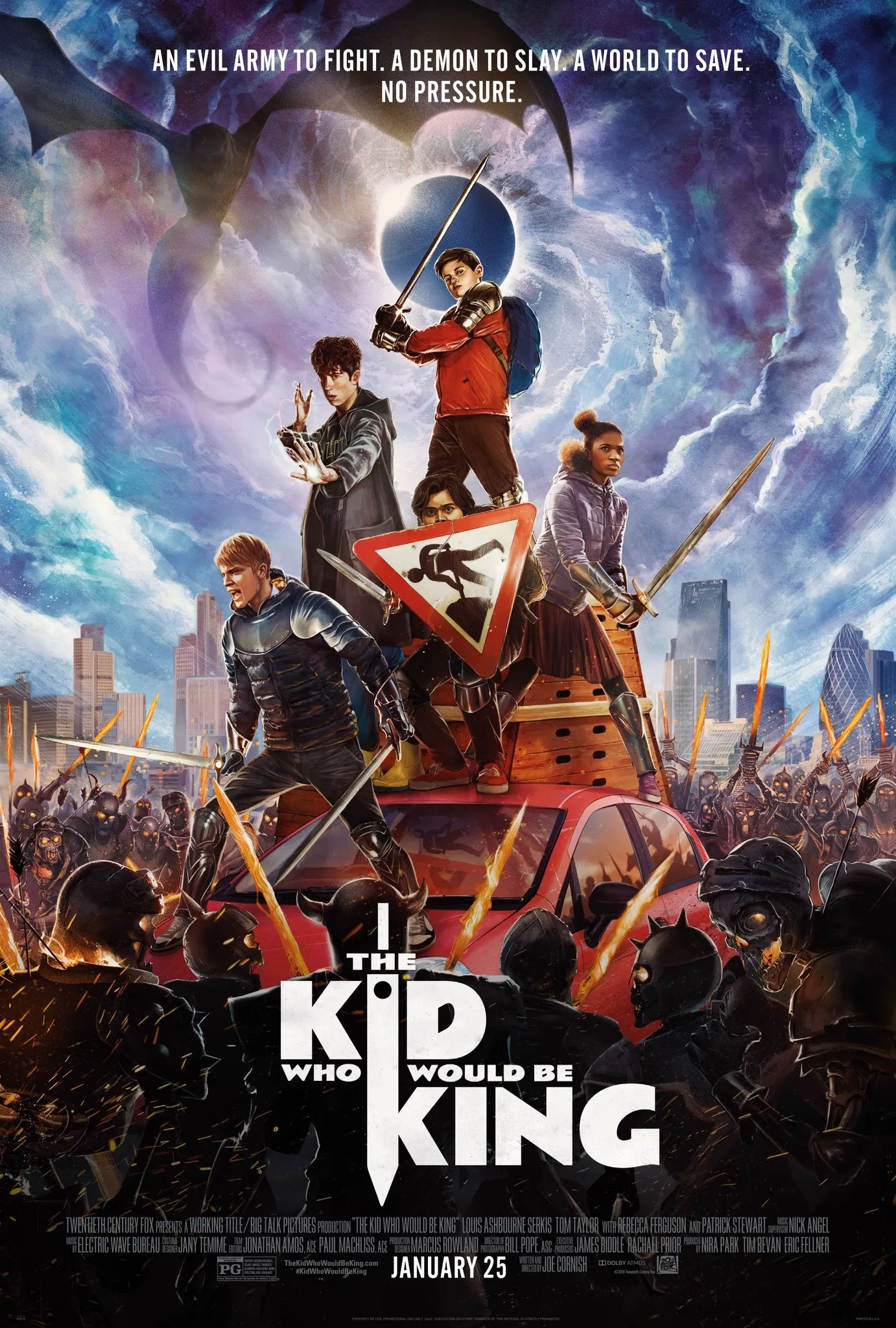 دانلود فیلم کودکی که پادشاه خواهد شد The Kid Who Would Be King 2019