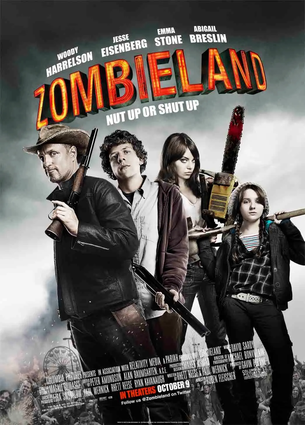 دانلود فیلم سرزمین زامبی 2009 Zombieland