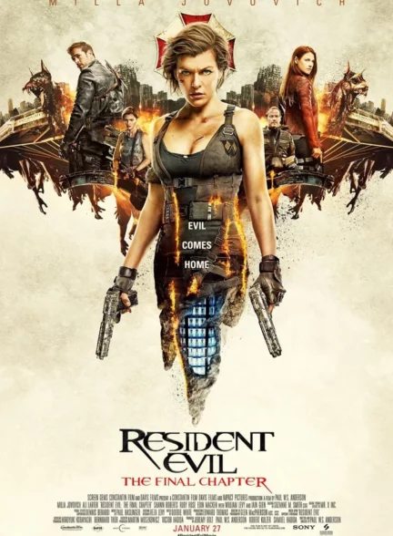 دانلود فیلم رزیدنت ایول: قسمت پایانی 6 _ Resident Evil: The Final Chapter 2016