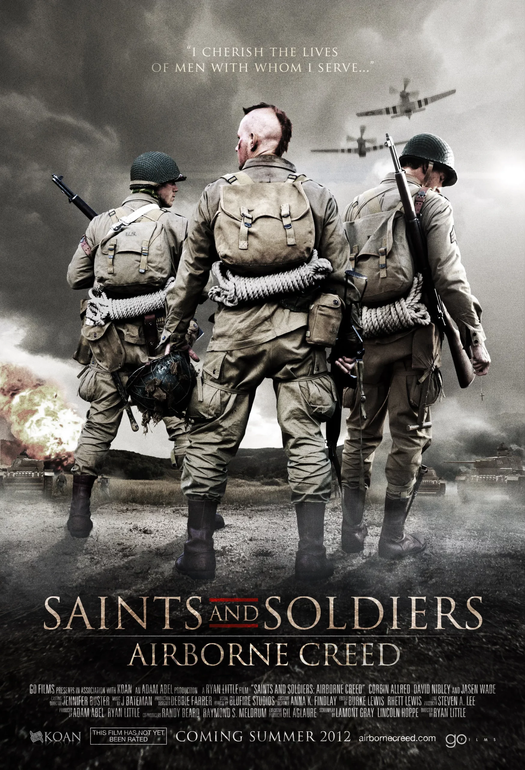 دانلود فیلم مقدسین و سربازان: اعتقاد به هوابرد Saints and Soldiers: Airborne Creed 2012