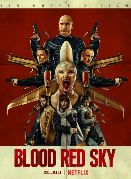 دانلود فیلم آسمان سرخ خونین Blood Red Sky 2021