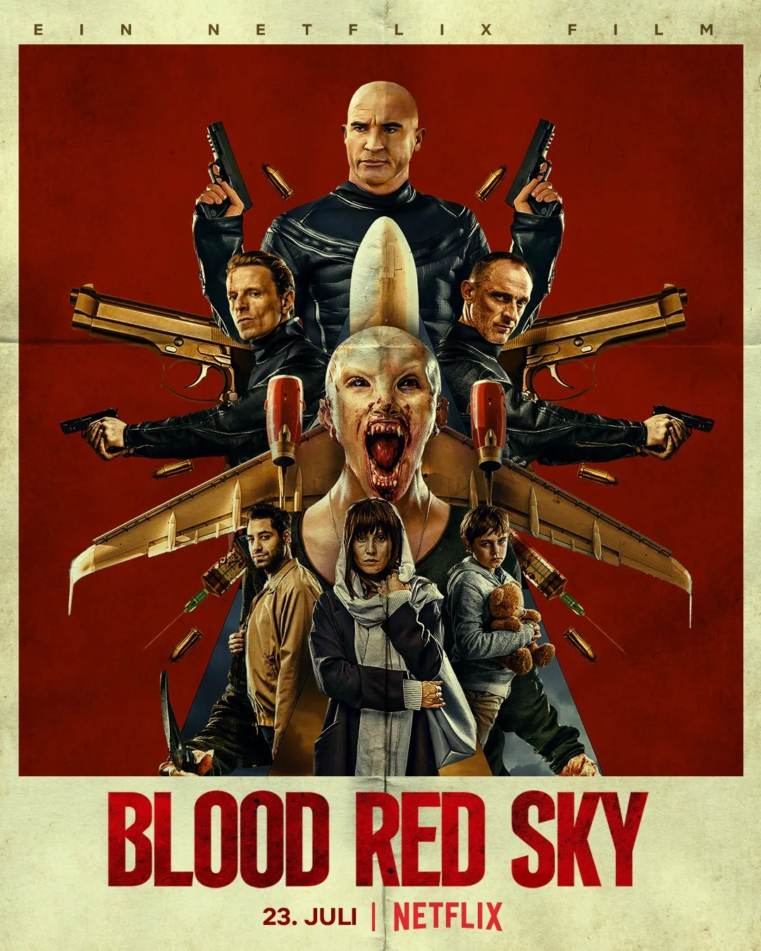 دانلود فیلم آسمان سرخ خونین Blood Red Sky 2021