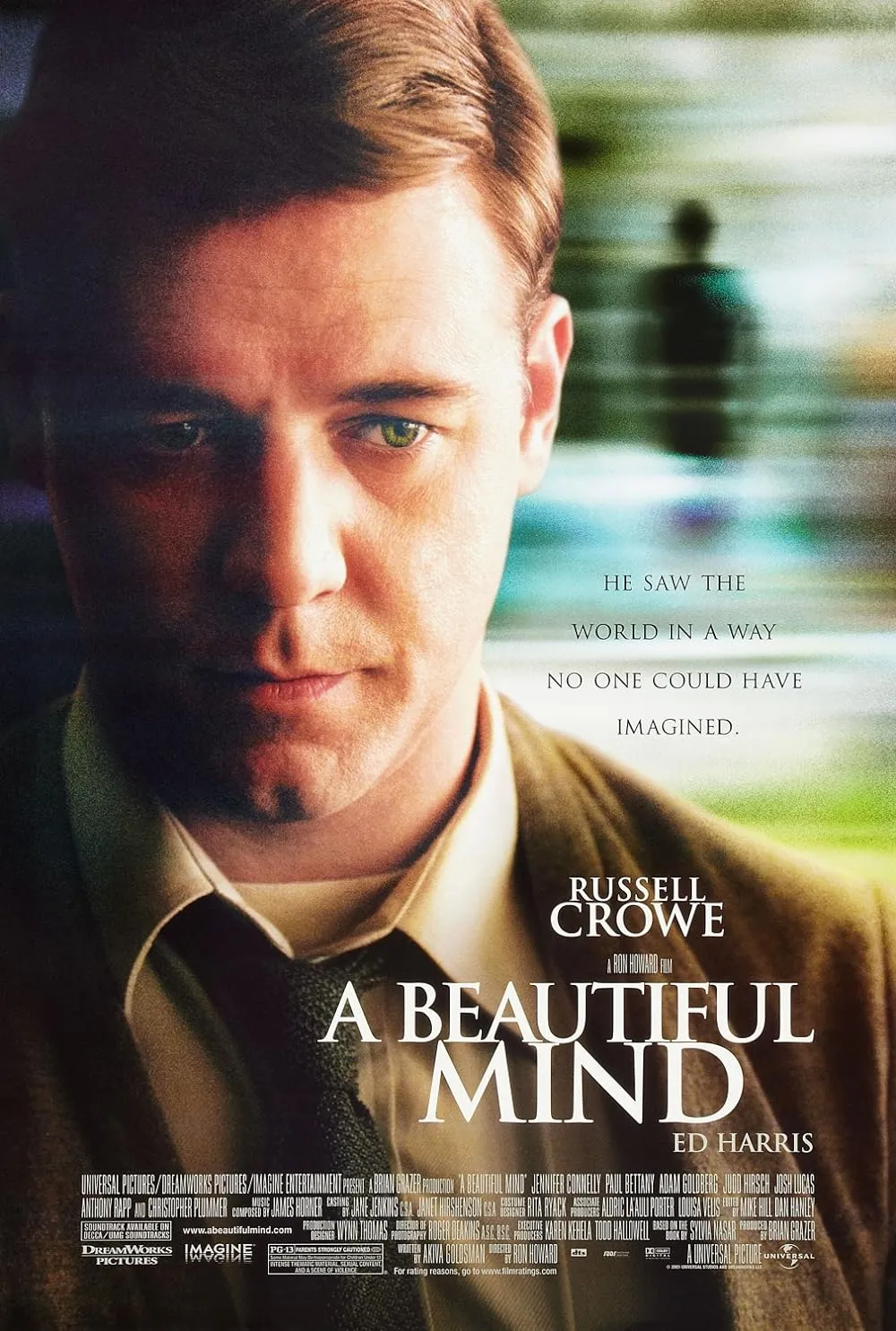 دانلود فیلم یک ذهن زیبا A Beautiful Mind 2001