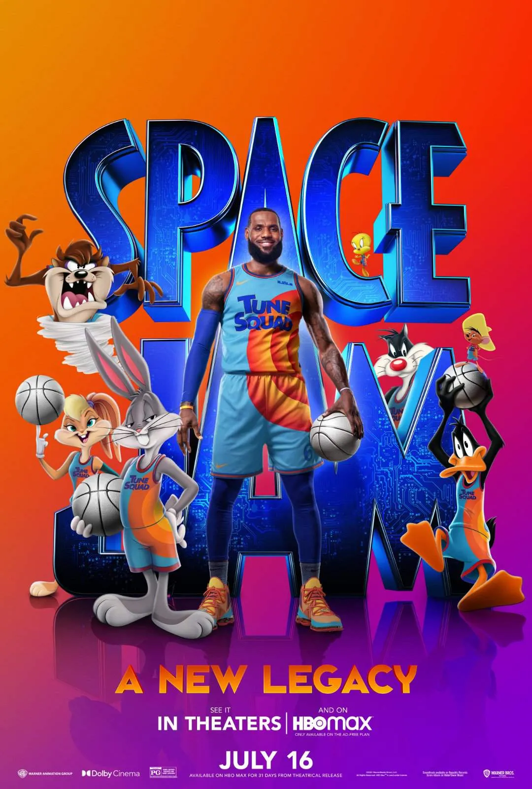 دانلود فیلم هرج و مرج فضایی: میراث جدید Space Jam: A New Legacy ( 2021 )