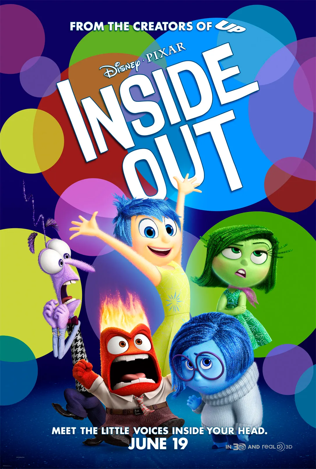 دانلود انیمیشن درونِ بیرون Inside Out 2015 1