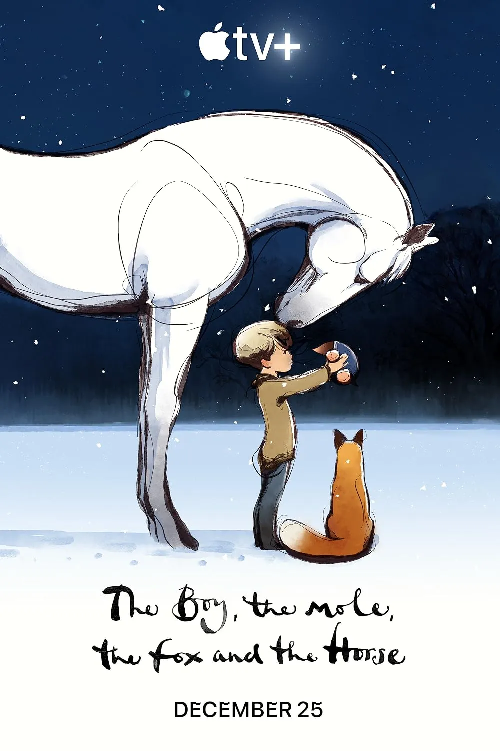 دانلود انیمیشن پسر، موش کور، روباه و اسب The Boy, the Mole, the Fox and the Horse 2022