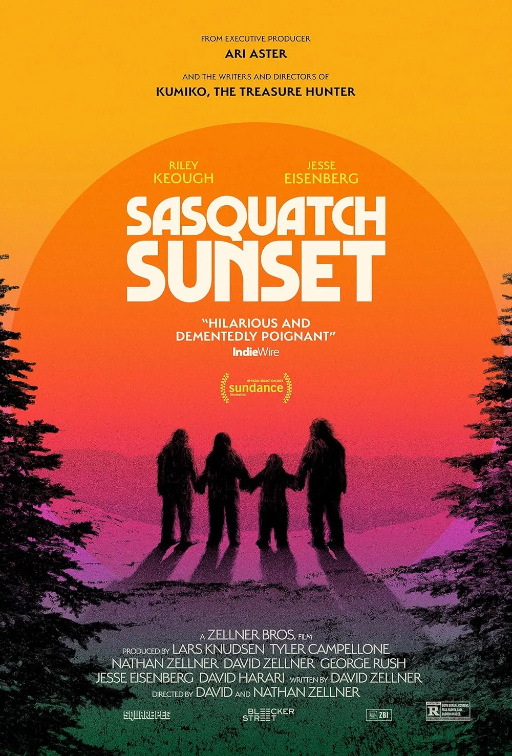 دانلود فیلم غروب ساسکواچ‌ Sasquatch Sunset 2024