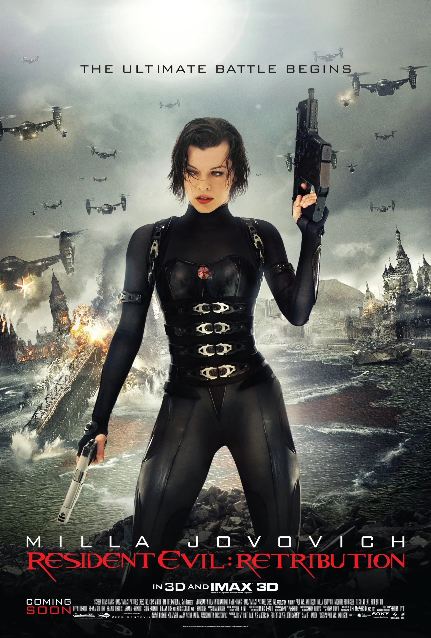 دانلود فیلم رزیدنت ایول: قصاص 5  _ Resident Evil: Retribution 2012