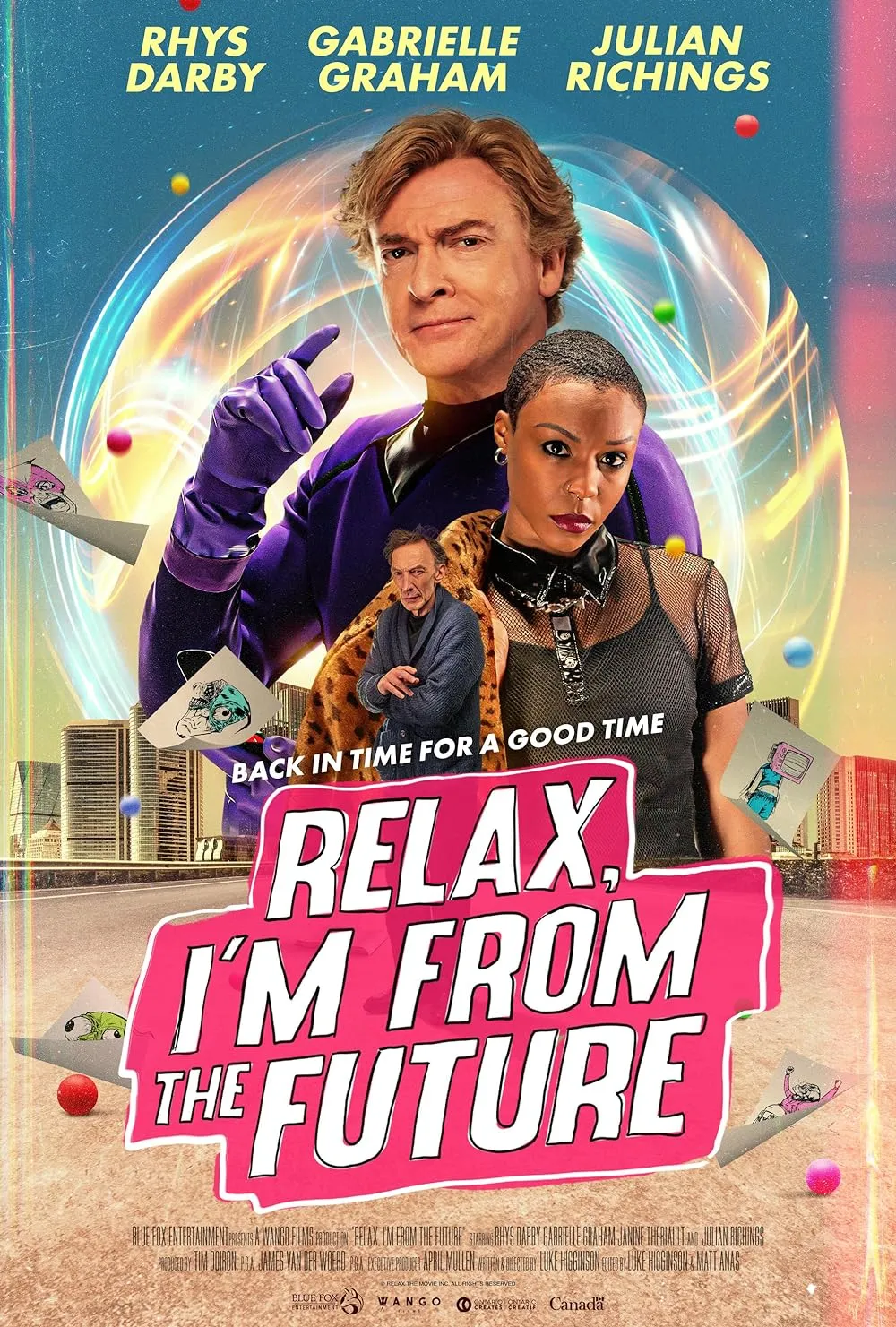 دانلود فیلم آرام باش، من از آینده هستم Relax, I’m from the Future 2022