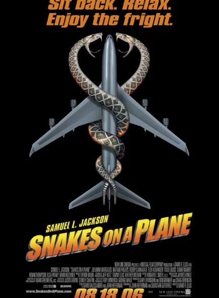 دانلود فیلم مارها در هواپیما Snakes on a Plane 2006