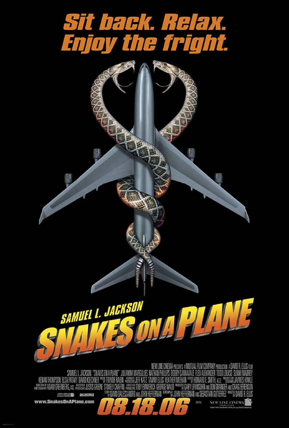 دانلود فیلم مارها در هواپیما Snakes on a Plane 2006