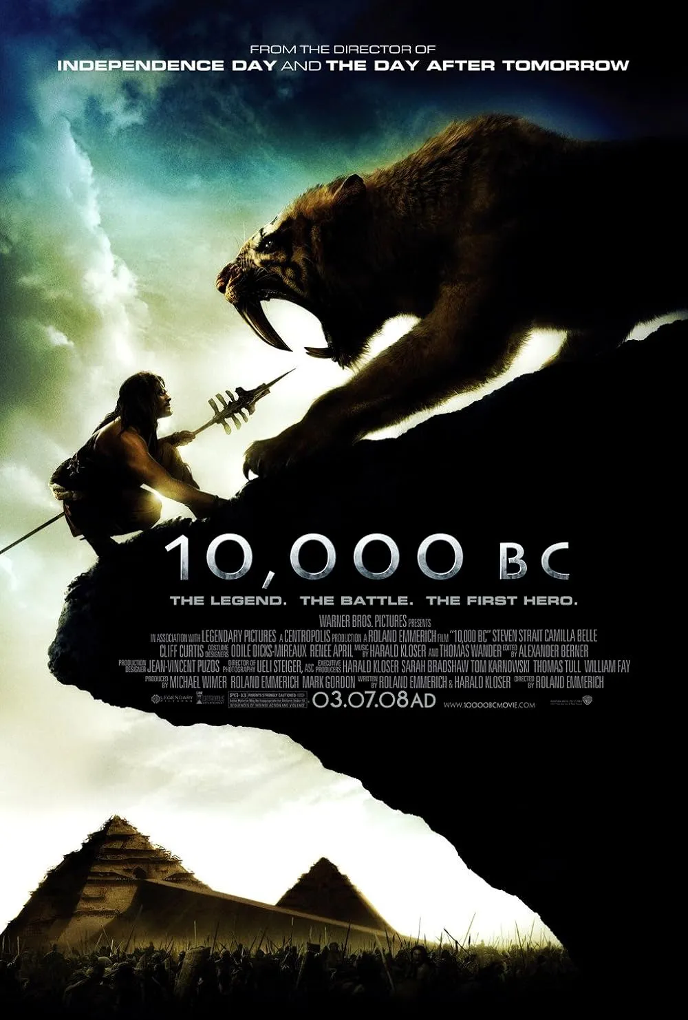 دانلود فیلم 10000 سال قبل میلاد ۱۰,۰۰۰ BC 2008