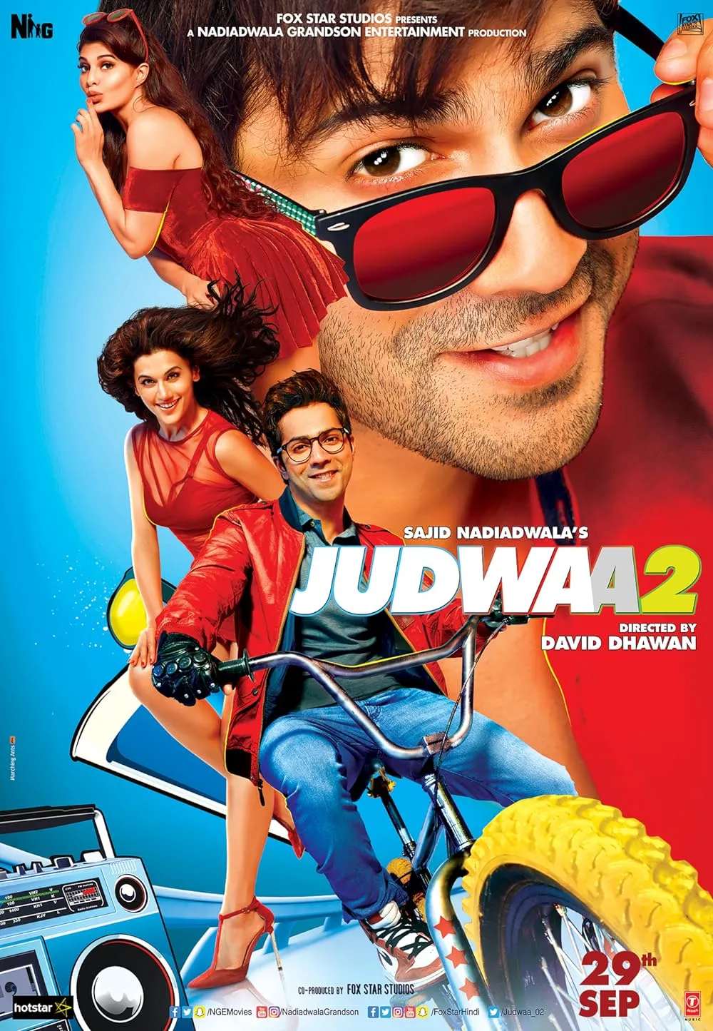 دانلود فیلم هندی جودوا ۲ – Judwaa 2 2017