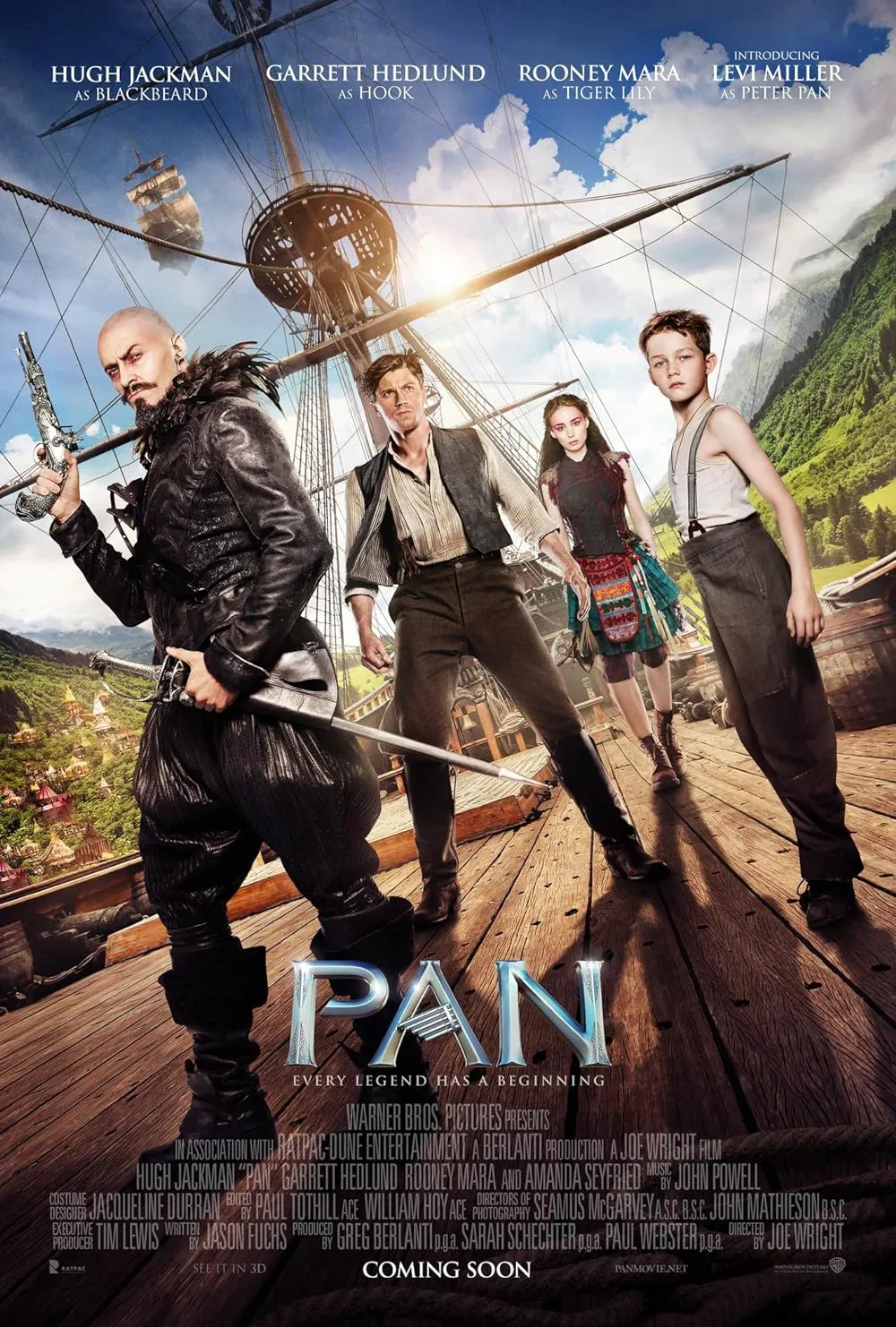 دانلود فیلم پن Pan 2015