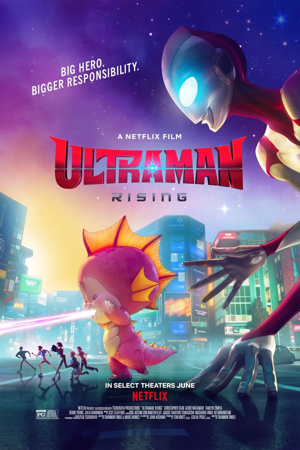 دانلود انیمه اولترامن: خیزش Ultraman: Rising 2024