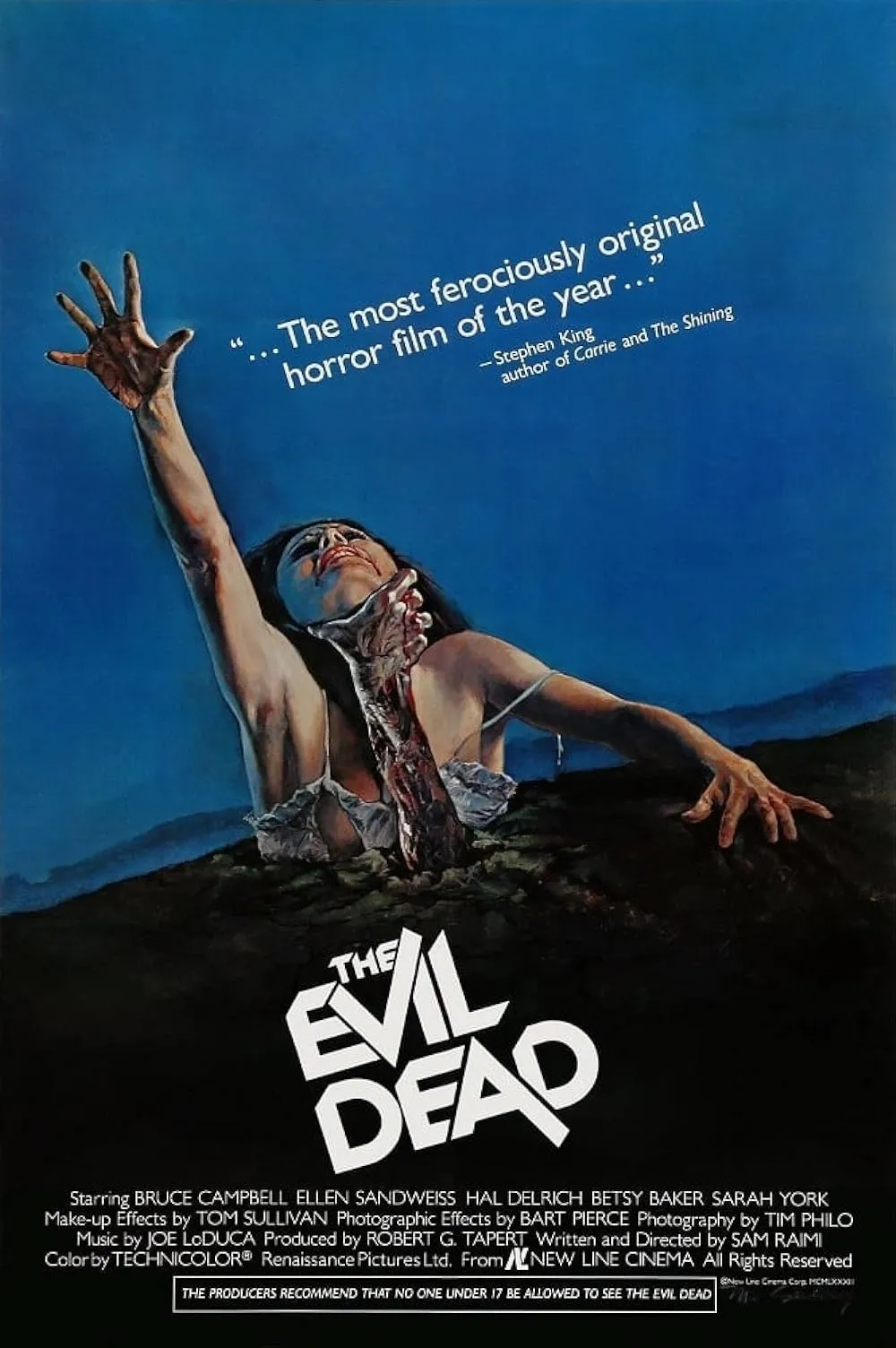 دانلود فیلم مرده شریر قسمت اول The Evil Dead 1981