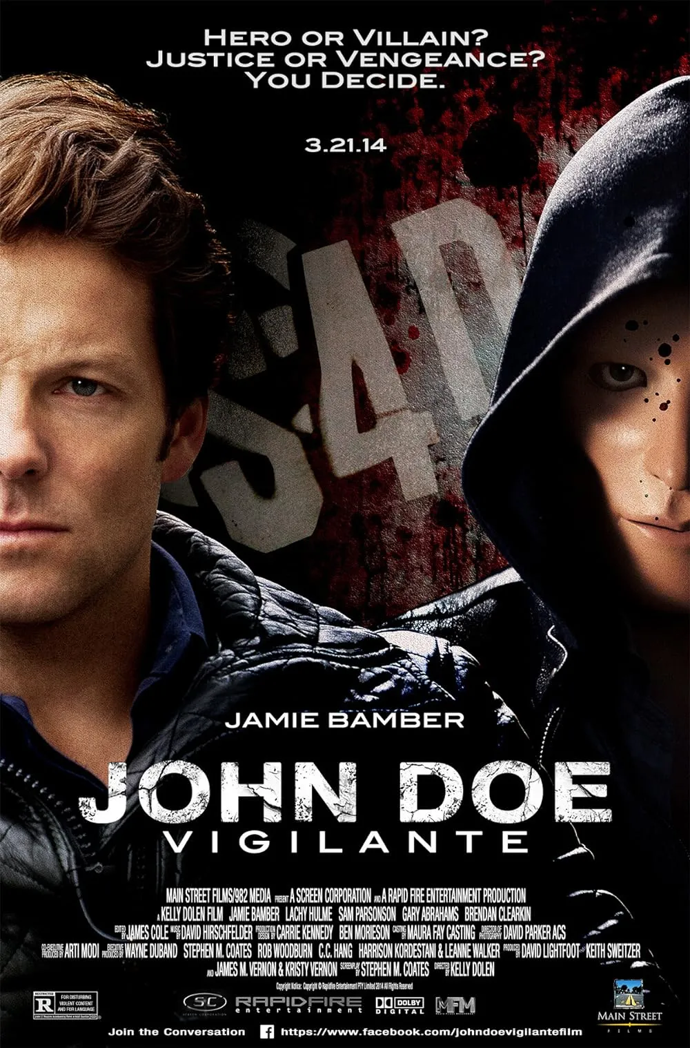 دانلود فیلم جان دو : پارتیزان John Doe: Vigilante 2014