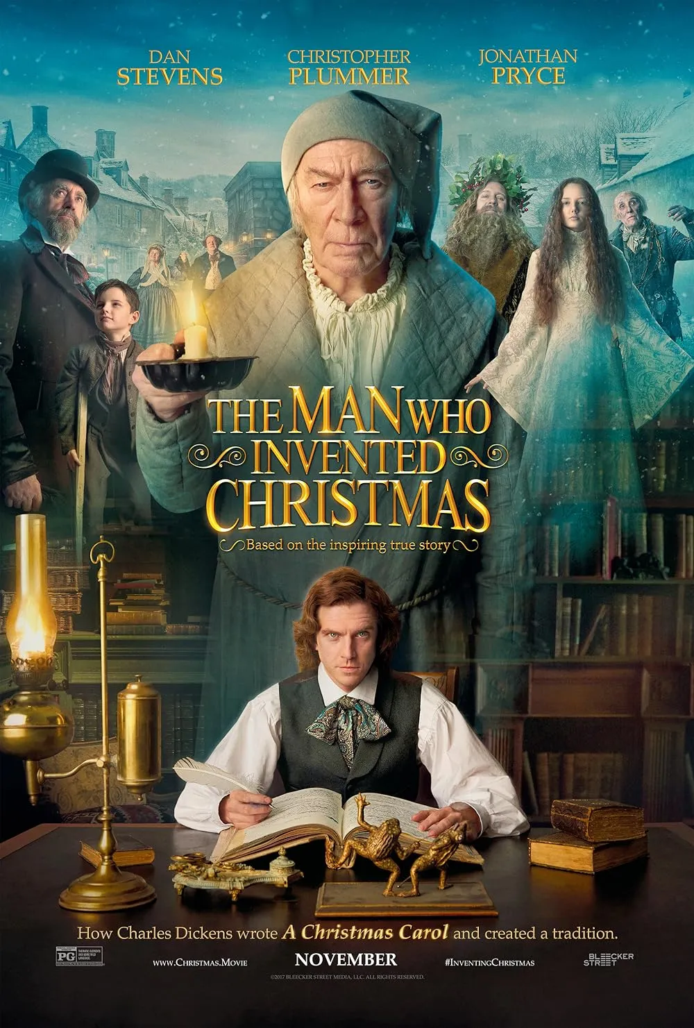 دانلود فیلم مردی که کریسمس را اختراع کرد The Man Who Invented Christmas 2017