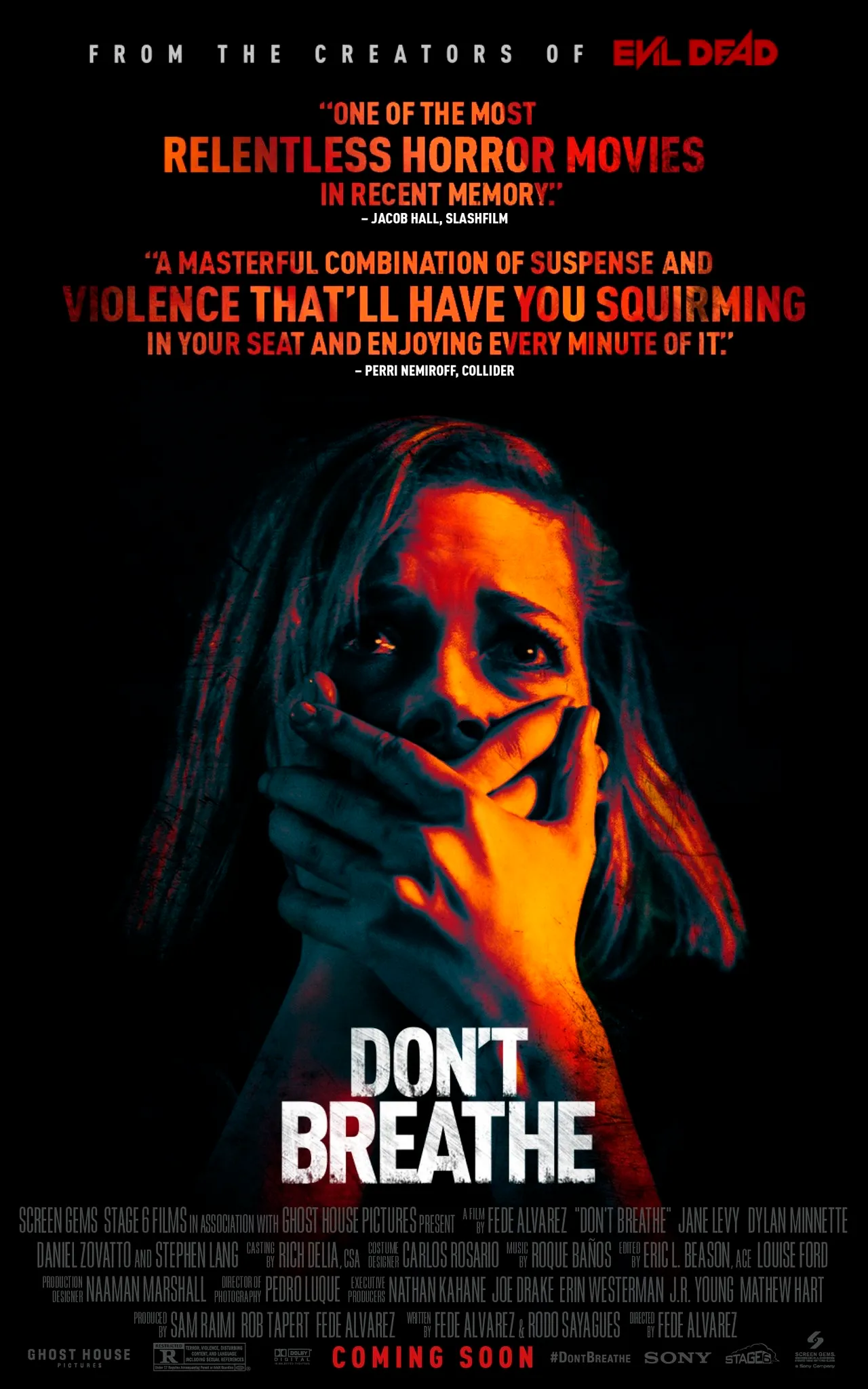 دانلود فیلم نفس نکش Don’t Breathe 2016