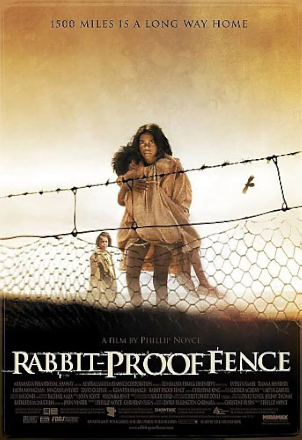 دانلود فیلم حصار ضد خرگوش Rabbit Proof Fence 2002