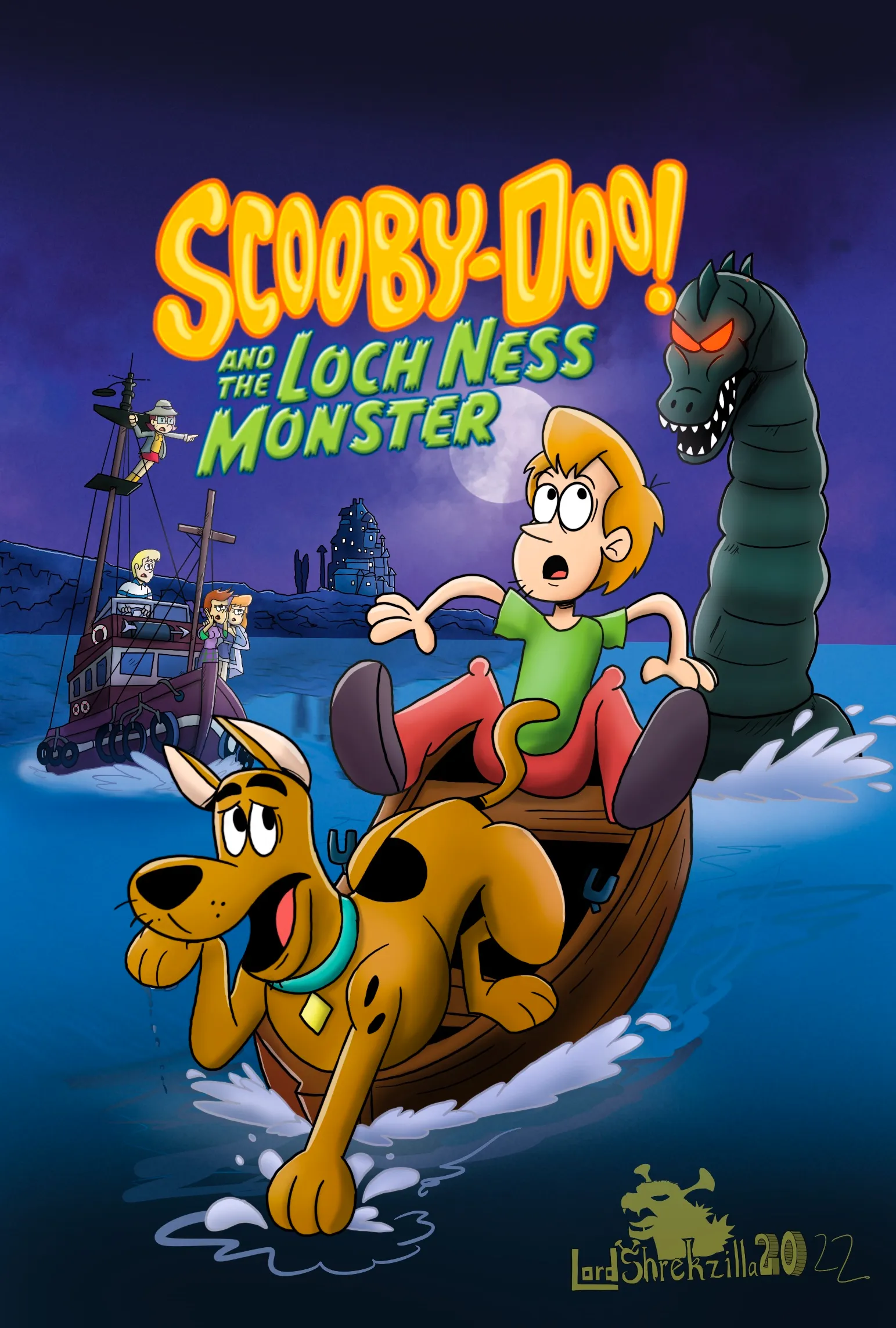 دانلود انیمیشن اسکوبی و هیولای دریاچه لخ نس Scooby-Doo and the Loch Ness Monster 2004