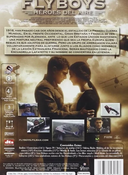 دانلود فیلم پسران پرواز Flyboys 2006